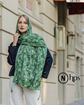 تصویر  شال برشکا دوردوخت منگوله دار