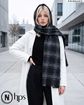 تصویر  شال کجراه موهر دوخت و ریشه