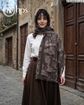 تصویر  شال کجراه موهر دوخت و ریشه