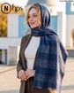 تصویر  شال کجراه موهر دوخت و ریشه