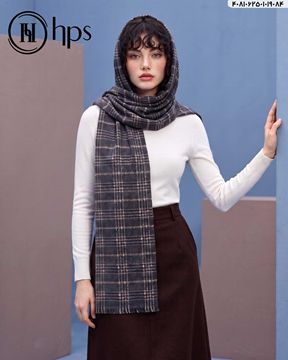 تصویر شال کجراه موهر دوخت و ریشه