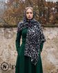 تصویر  شال کجراه موهر دوخت و ریشه