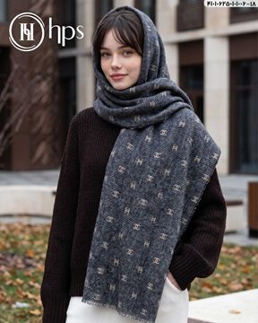 تصویر شال کجراه موهر دوخت و ریشه