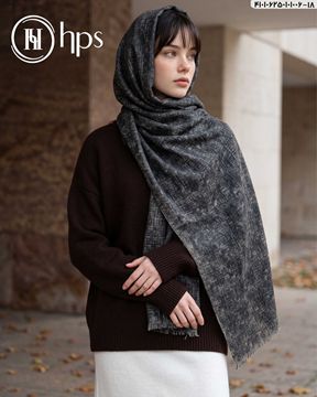 تصویر شال کجراه موهر دوخت و ریشه