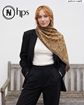 تصویر  روسری نخی ژاکارد دوردوخت 100
