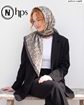 تصویر  روسری نخی ژاکارد دوردوخت 100