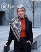 تصویر  روسری نخی ژاکارد دوردوخت 100