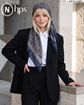 تصویر  روسری نخی ژاکارد دوردوخت 100