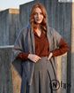 تصویر  روسری نخی کرپ چهارطرف ریشه 140