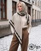 تصویر  روسری نخی کرپ دوردوخت 140