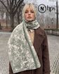 تصویر  شال کجراه موهر دوخت و ریشه