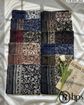 تصویر  روسری نخی ژاکارد دست دوز 120
