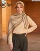 تصویر  روسری نخی ژاکارد دست دوز  120