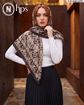 تصویر  روسری نخی ژاکارد دوردوخت  120