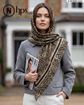 تصویر  روسری نخی ژاکارد دوردوخت  120