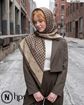 تصویر  روسری سی آی اسکارف دوردوخت 120