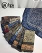 تصویر  روسری درختی دوردوخت 100