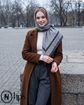 تصویر  روسری کشمیر دوردوخت 100