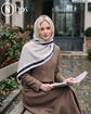 تصویر  روسری نخی کرپ دوردوخت 120
