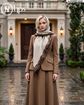تصویر  روسری نخی کرپ دوردوخت 120