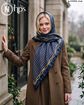 تصویر  روسری نخی کرپ دوردوخت 120
