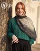 تصویر  روسری نخی کرپ دوردوخت 110